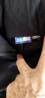 Dětské zateplené kalhoty s laclem vel. 110 a 116 - 4