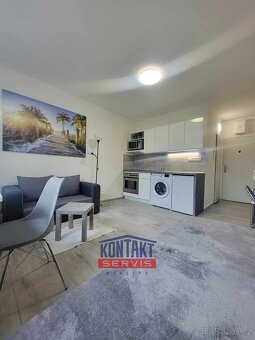 Pronájem plně vybaveného bytu 1+kk, 25 m² - České Budějovice - 4