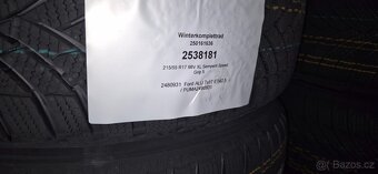 215/55 R17 Ford Puma – zimní sada Semperit Speed-Grip 5 (7Jx - 4