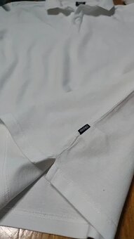 Bílé pólo triko Cropp Regular vel. S - 4