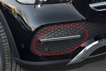 OZDOBNÁ LIŠTA NÁRAZNÍKU MERCEDES GLE W167 - 4