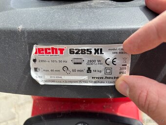 štěpkovač - Elektrický drtič větví - HECHT 6285 XL Silent - 4