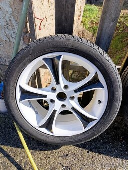 Prodám ALU kola 5x112 pneu 225/45/17 - 4