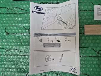 osvětlené dekorativní lišty prahů přední Hyundai Tucson (TL) - 4