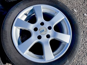 Zimní alu kola CMS rozteč 5x112 s pneu 205/55/16 - 4