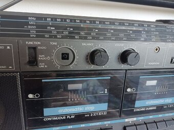 Telefunken RC 33twin,2 kazeťák Německo - 4