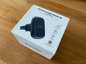 Bezdrátová nabíječka/magnetický držák do auta PITAKA - 4