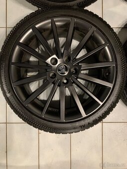 Alu kola Škoda R18 5X112 ZÁNOVNÍ ZIMNÍ PNEU 225/40 R18 TURIN - 4