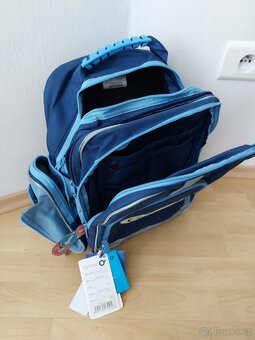 NOVÁ Školní taška Topgal pro prvňáčky modrá - 4