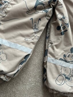 Zimní zateplená kombinéza MickeyMouse H&M, vel 104 - 4