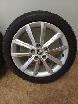 Alu 17" originál Škoda Octavia III - TERON - 4