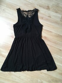 Černé šaty L, téměř nenošené - 4