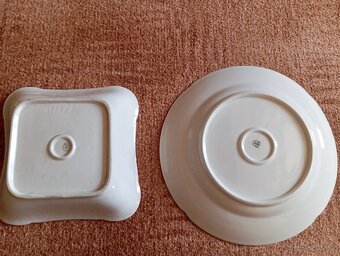 Stará porcelánová mísa/talíř Moritz Zdekauer - 4