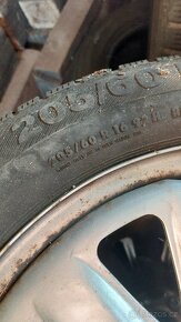 Zimni kola Mazda 205 60 R16, pneu i ráfky - 4