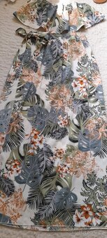Shein tropický plážový set top s maxi sukní - NOVÉ - 4