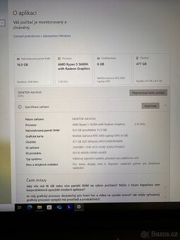 Lenovo Legion 5 Pro 16 2K ips RTX 3060 130W R5 5600h - 4