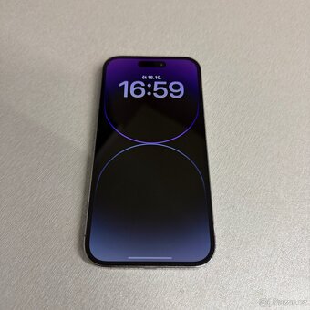 iPhone 14 Pro 256GB fialový, pěkný stav, 12 měsíců záruka - 4