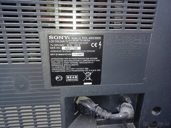 TV Sony BRAVIA KDL-40X3000 - 4