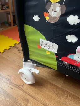 Cestovní postýlka CAM se závěsným lůžkem IL mondo del bambin - 4