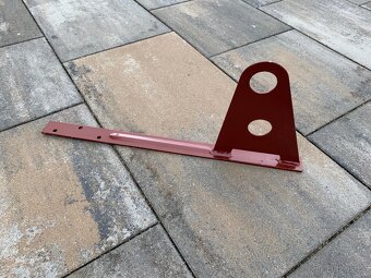 Držák protisněhové zábrany, pozink, 13 ks - 4