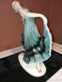 Tanečnice z.n. ROYAL DUX- ART-DECO V.27cm - 4