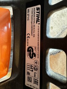 Řetězová pila M/S 271, 2,6 kw - 4