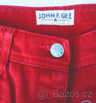 Dámské džíny John F. Gee. Vel 38. Nové bez visačky. - 4