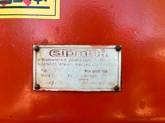 Lis na kulaté balíky Sipma Z-276/1 - 4