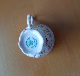 ŠÁLEK, HRNÍČEK RŮŽOVÝ PORCELÁN, ČÍNSKÉ VÁZIČKY - 4