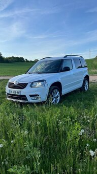 ŠKODA YETI 2.0TDI DSG 4x4 2017 110kw LEDD XENONY TAŽNÉ - 4