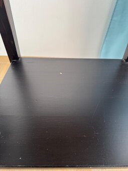 Noční stolky Hemnes černohnědé - 4