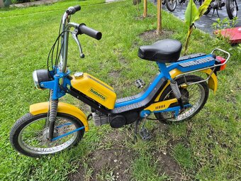 Babetta 210 s kartičkou, žlutomodrá, nový model pěkná 14. - 4