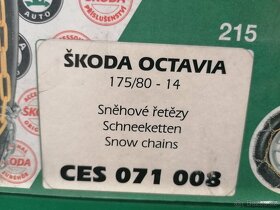 Nové Sněhové řetězy originál Škoda - 4