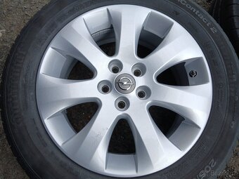 Prodám sadu Orig ALU kol Opel 205/60R16 letní - 4