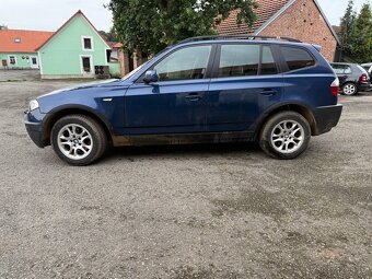 BMW X3 e83 3.0i M54 díly mystic blau - 4