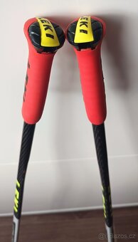 Dětské lyžařské hůlky Leki Worldcup Lite GS 100 cm - 4