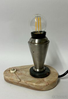 Pár 2 ks starých lampiček MRAMOR svítí 1ks - 4