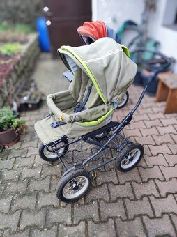 Dva sportovní kočárky Inglesina s hlubokou korbou - 4