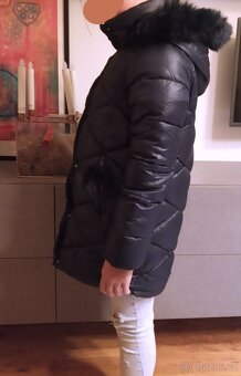 Zimní Bunda kabát PEPCO v. 134/140 – JAKO NOVÁ - 4