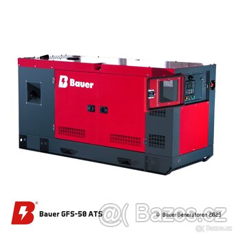 Naftová elektrocentrála Bauer GFS-50 ATS 50 kW/62,5 kVA - 4