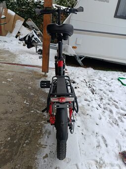 Skládací elektrokolo Lankeleisi C650 – zánovní, pouze 195 km - 4