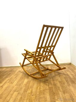 Retro křeslo houpací 60. léta - 4