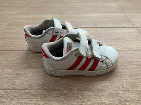 Bílé tenisky Adidas vel. 25 - 4