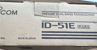 Icom ID-51E Plus2 – NOVÁ GPS, D-STAR, VHF/UHF, IPX7 – TOP - 4