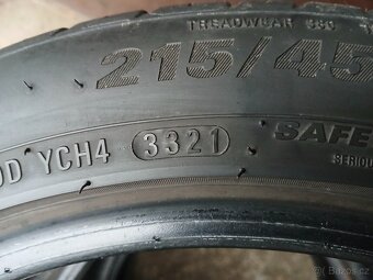 2ks letní pneu 215/45/16 - 4