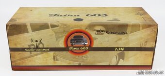 Model Tatra 603/3 vel. 1:14. Škoda 110R 1:24 Tatra HHasiči 1 - 4