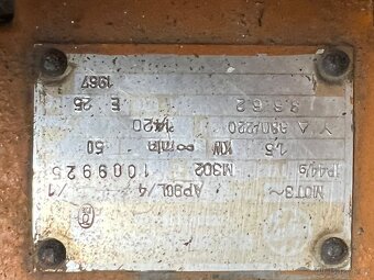 Elektromotory - různé typy - 4