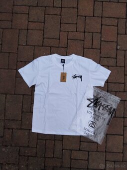 Stussy red dice triko - 4