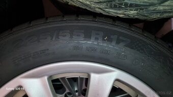 BMW ORIG ALU 225/55/17 97H - ZIMA - 5x120 - Č.87 - 4