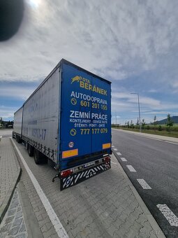 Prodám soupravu 120 cbm MAN TGX 502 300 km + stálá práce - 4